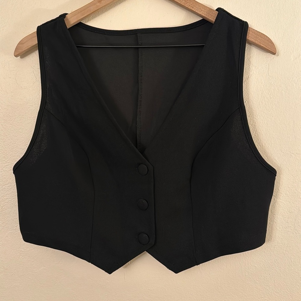 Black vest